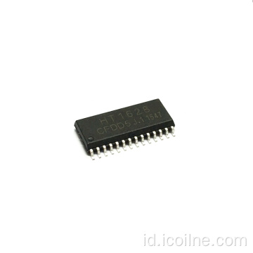 Chip Crystal Cair SSOP-28 HT1628B Regulator Tegangan